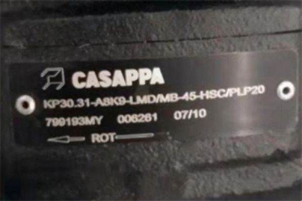 casappa凱斯帕液壓齒輪泵，casappa液壓齒輪泵的具體型號(hào)